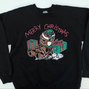 Vintage Christmas Crewneck Sweater Size XL